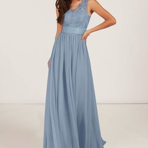 Plus size bridesmaid dress